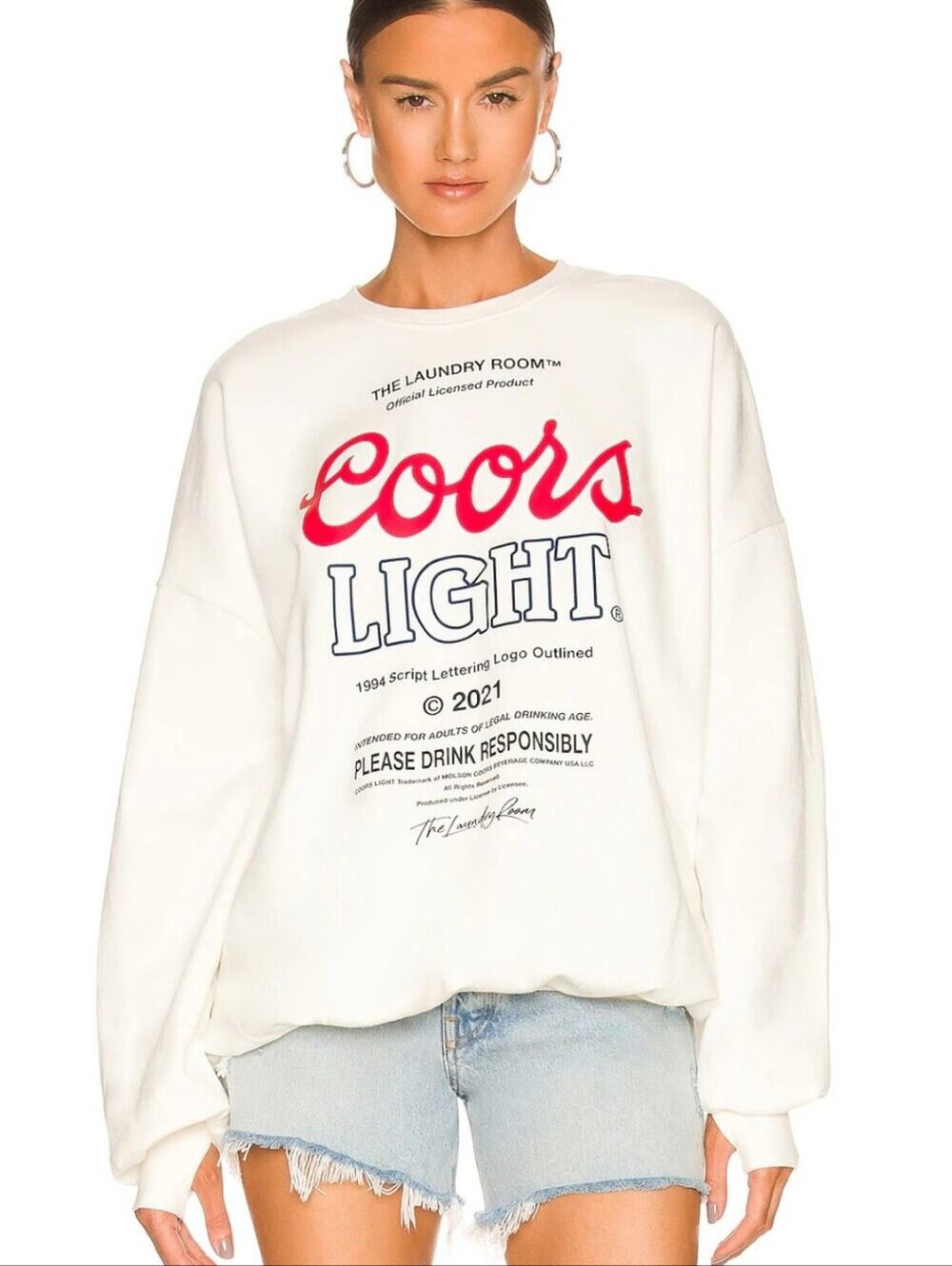 The Laundry Room Coors Light Official Jump Jumper in Super Bright